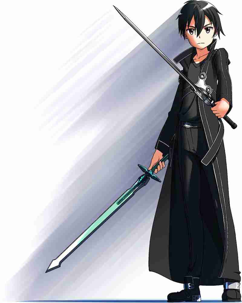 Athah Anime Sword Art Online Kazuto Kirigaya Kirito Asuna Yuuki Yui 13*19  inches Wall Poster Matte Finish Paper Print - Animation & Cartoons posters  in India - Buy art, film, design, movie