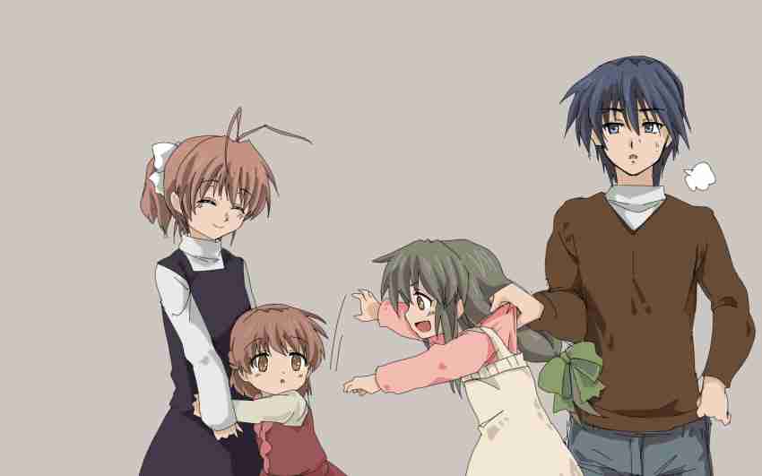 Clannad, Nagisa ;3 BABEEEE  Clannad anime, Clannad, Anime pregnant