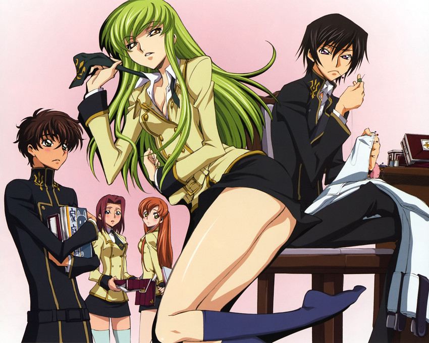 code geass lelouch lamperouge male shirley fenette