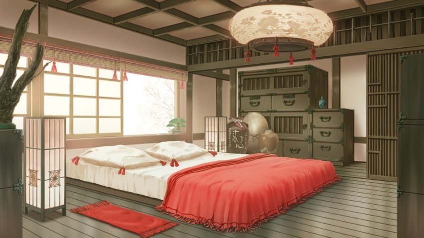 prompthunt interior of a cute bedroom posters pastel colors anime  artstyle anime key visual  wide angle shot