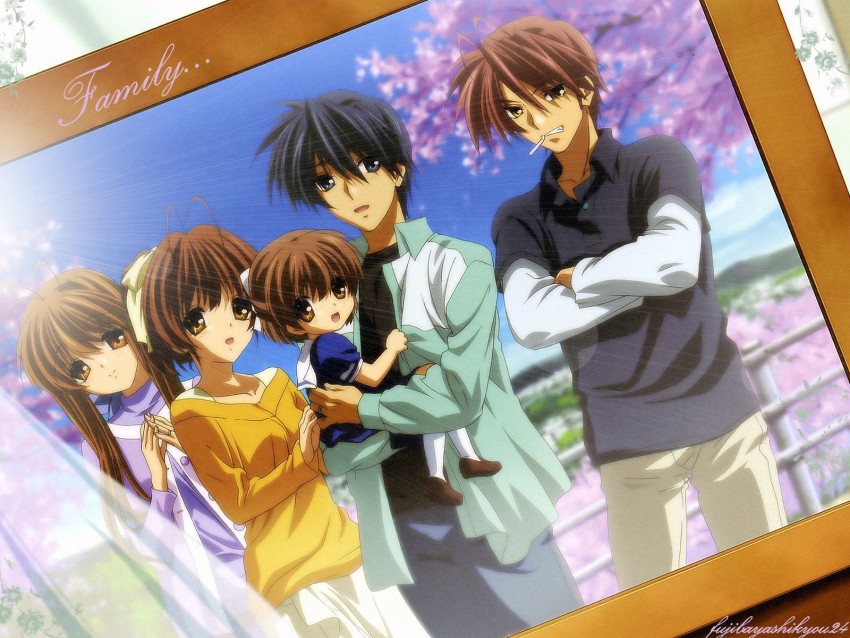 Anime CLANNAD: After Story Posters Animation Self-Adhesive HD