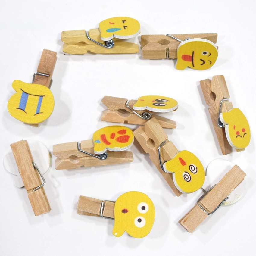 Up To 72% Off on 100-Pack Mini Wood Clothespin