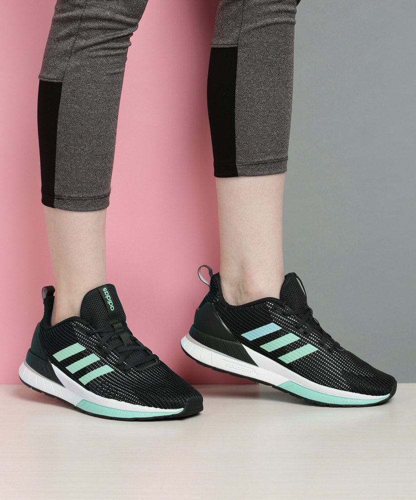 Adidas Core QUESTAR TND W Running Shoes For Women - Buy CARBON/CLAQUA/CBLACK Color Adidas Core QUESTAR TND W Running Shoes For Women Online at Best Price - Shop Online for Footwears in