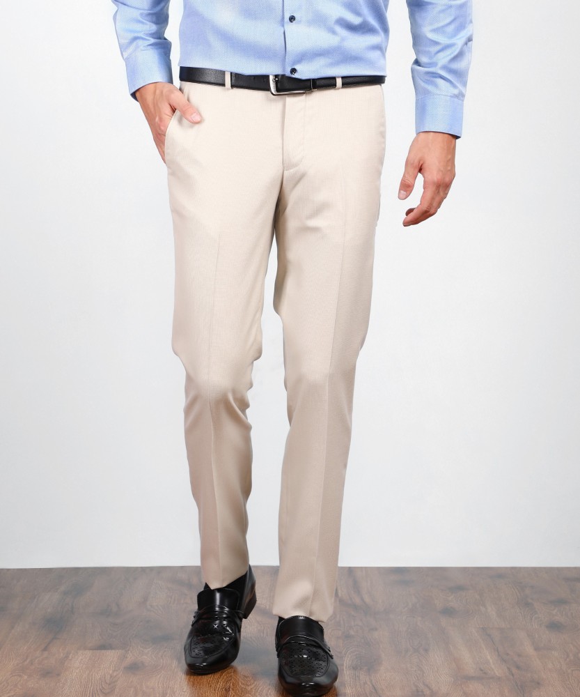 Buy Cream Trousers  Pants for Men by LOUIS PHILIPPE Online  Ajiocom