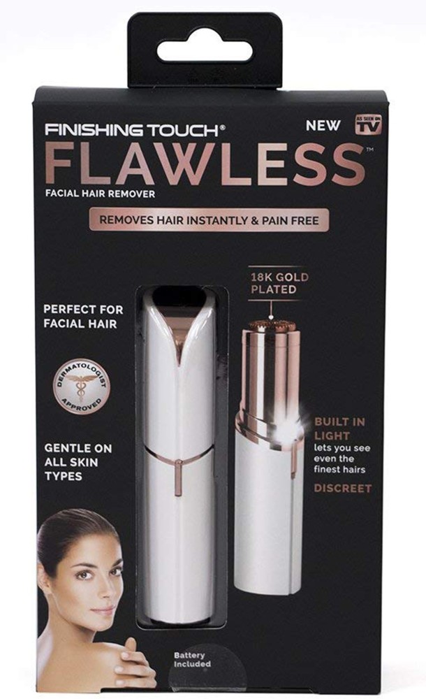 JML | Finishing Touch Flawless Face 3.0 - New and improved version for  fast, easy, pain-free removal of unwanted facial hair