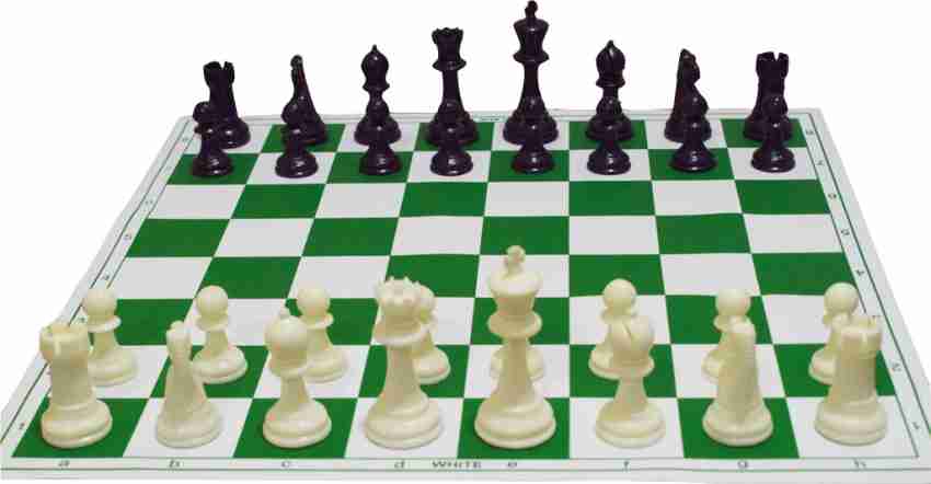 Buy Paramount Dealz Paramount 21 Wooden Laminated Chess Board with Fide  Standard 3.75 Plastic Chess Pieces (2 Extra Queens & 2 Chess Pouches),for  12+ years Online at Low Prices in India 