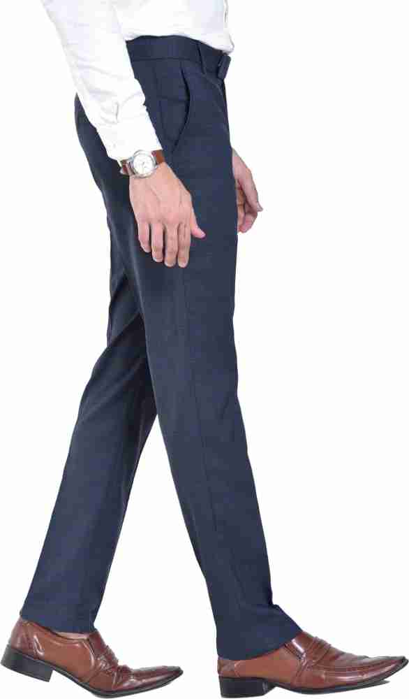 VANDNAM FABRICS Slim Fit Men Light Blue Trousers - Buy VANDNAM FABRICS Slim  Fit Men Light Blue Trousers Online at Best Prices in India