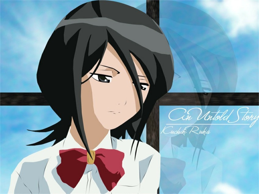 Anime Bleach Rukia Kuchiki HD Wall Poster, 300 GSM Printed Poster