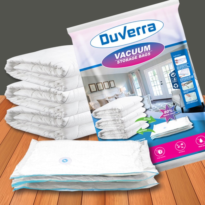 Duverra Premium Reusable Vacuum Storage Space Saver Bag, Small, 50 X 70 Cm