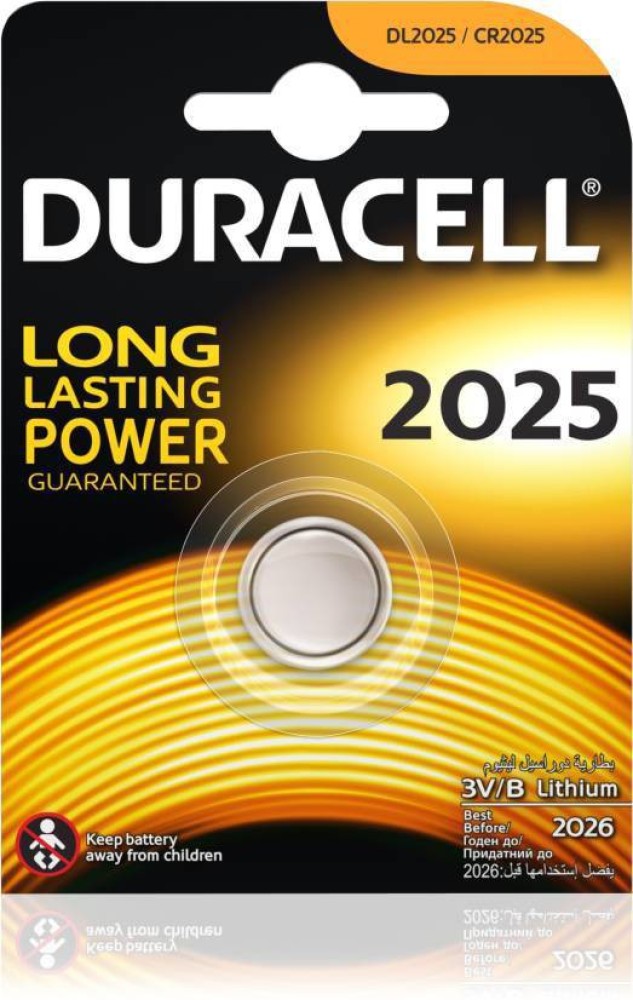materiale Høne studieafgift DURACELL CR 2025 Battery - DURACELL : Flipkart.com