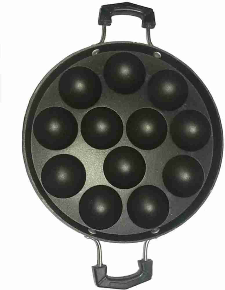 Blu Bel Cast Iron 12 Cavity Paniyaram/Appe Pan/Paddu/Appam Maker