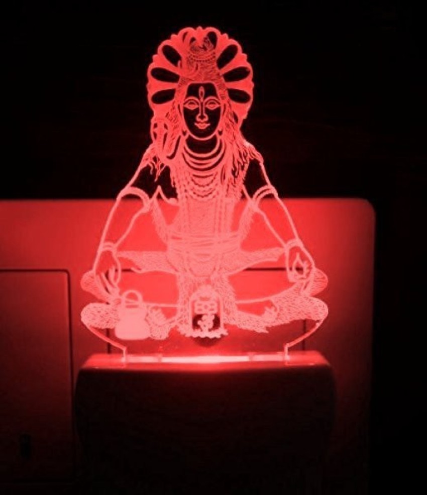 AJANTA Shiv Shankar Bholenath (Code - 2071) 3d Night Lamp Price in ...