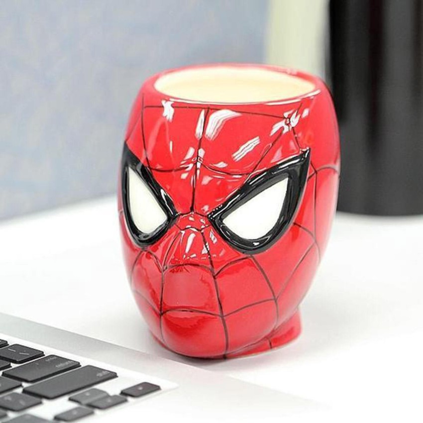 Spiderman Face Insulated Tumbler Travel Cup