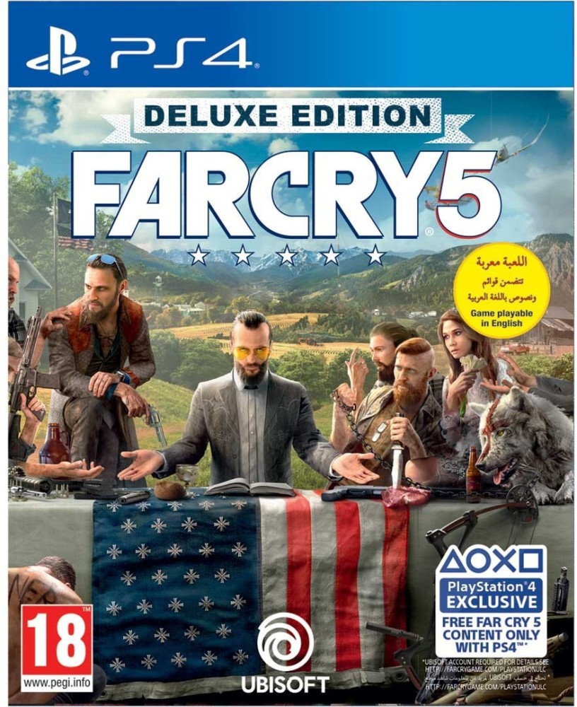  Far Cry 5 - PlayStation 4 Standard Edition : Ubisoft