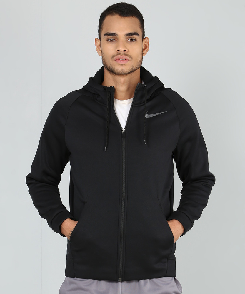 Nike full sleeve solid men's jacket Clearance