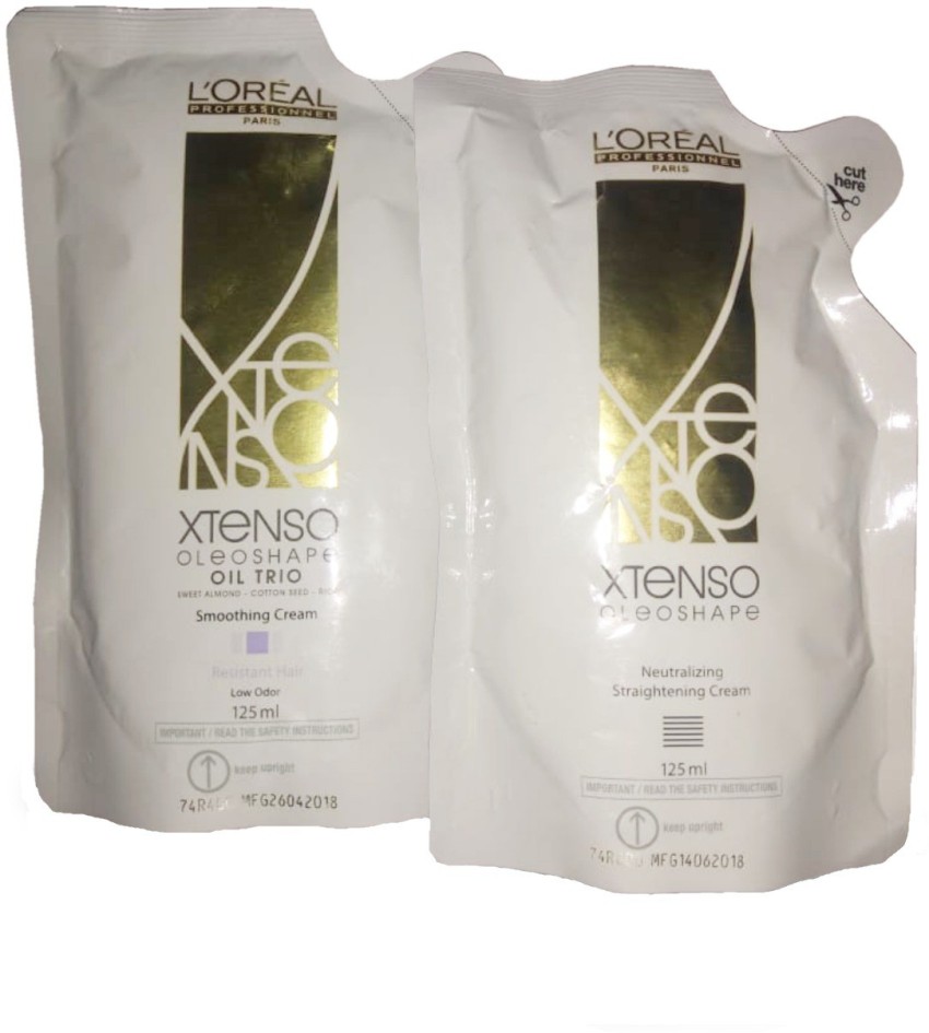 LOreal XTenso Neutralizing Straightening Cream 400 Ml  Beauty Pouch