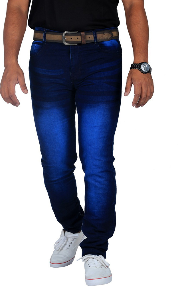 Lzard Slim Men Blue Jeans - Buy Lzard 