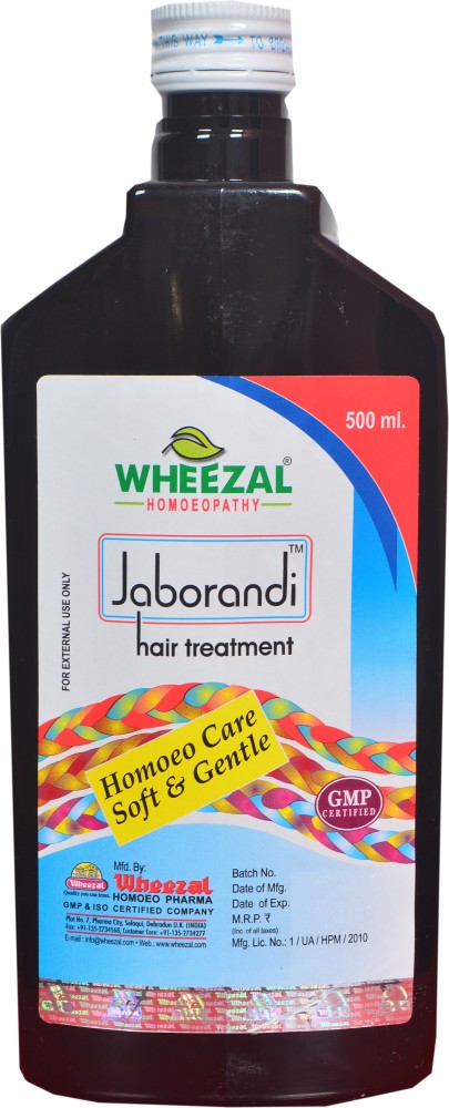 Buy Wheezal Jaborandi Hair Treatment Oil  10 OFF  YourMedKartcom