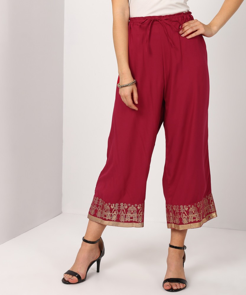 Buy Red Trousers  Pants for Girls by BIBA Online  Ajiocom