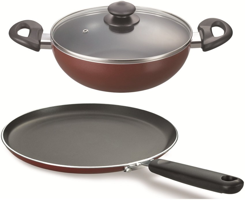 Prestige Omega Deluxe Aluminium Non-Stick Flat Dosa Tawa