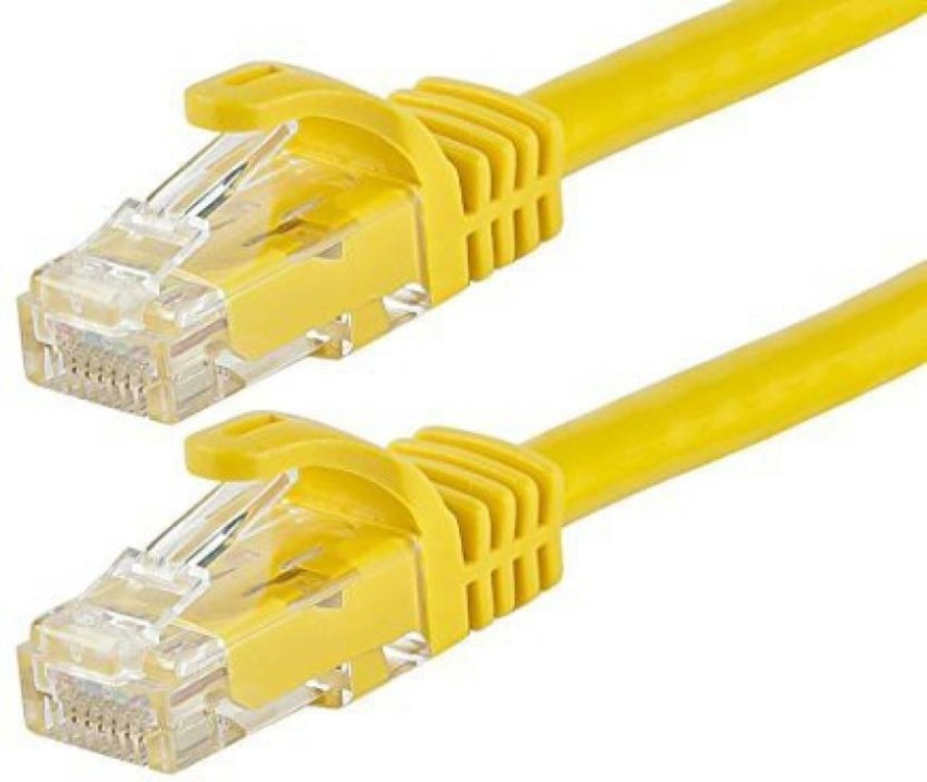 techut LAN Cable 10 m 10 Meters CAT 6 Ethernet Cable Lan Network