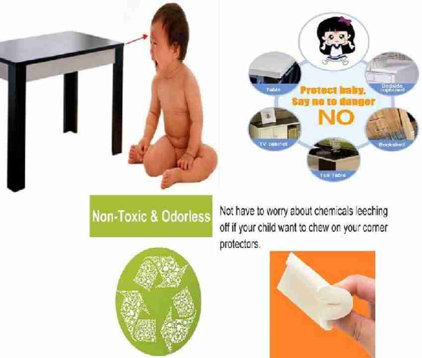 4pcs Child Baby Safety Colorful Protector Strip Soft Edge Table Corners  Protection Guards Cover Toddler Infant