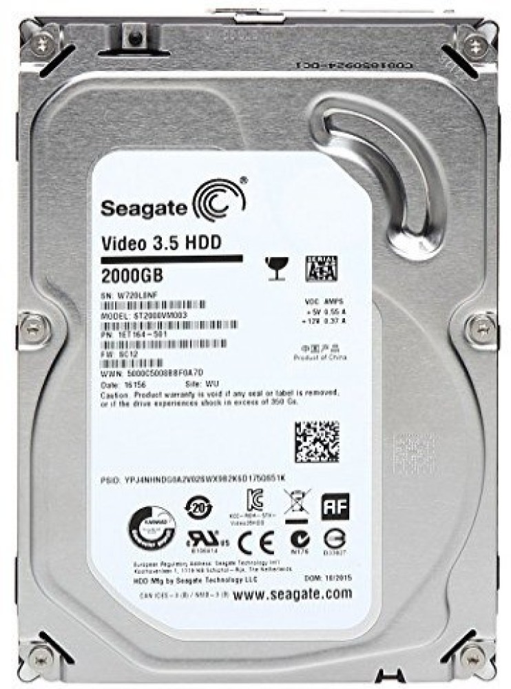 Sicilien skridtlængde Et hundrede år Seagate Seagate 2TB Desktop Internal Hard Disk 2 TB Desktop Internal Hard  Disk Drive (HDD) (2TB Desktop Internal Hard Disk) - Seagate : Flipkart.com