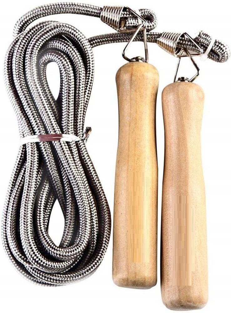 politik Bevise færge Quinergys ® Adjustable Cotton Jump Rope with Wooden Handle Speed Skipping  Rope - Buy Quinergys ® Adjustable Cotton Jump Rope with Wooden Handle Speed  Skipping Rope Online at Best Prices in India -