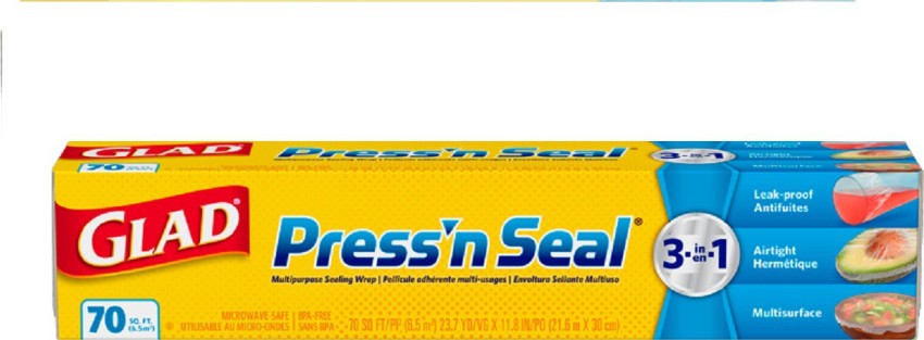 Glad Press'n Seal Food Wrap, 70 Sq. Ft.