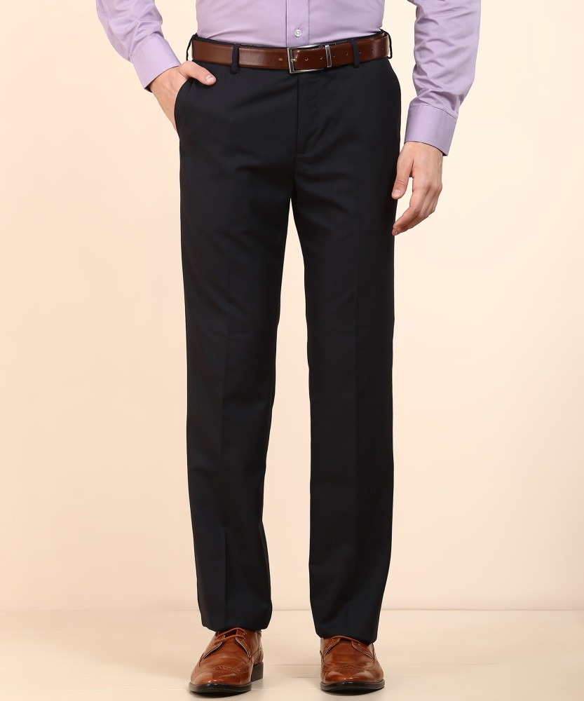 Arrow Formal Trousers  Buy Arrow Men Light Grey Twill Weave Tonal Check  Formal Trousers Online  Nykaa Fashion