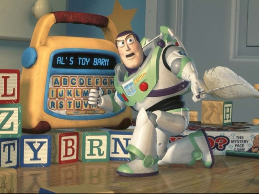 Download Toy Story Alien With Buzz Lightyear Wallpaper  Wallpaperscom
