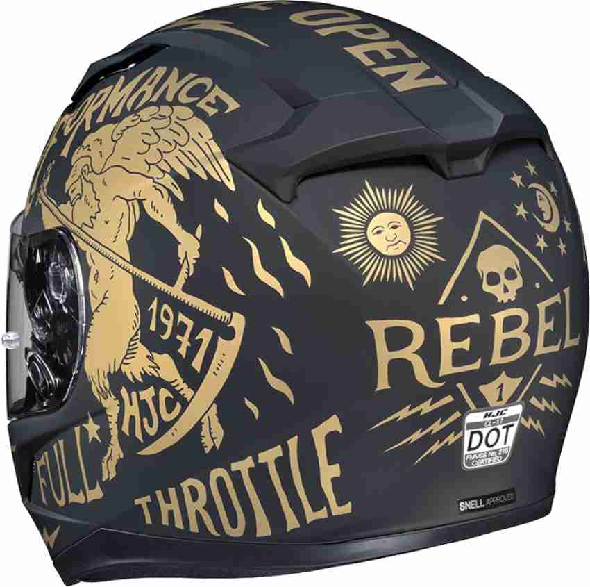 Buy HJC CS 15 Rebel MC9F Motorbike Helmet Online at Best