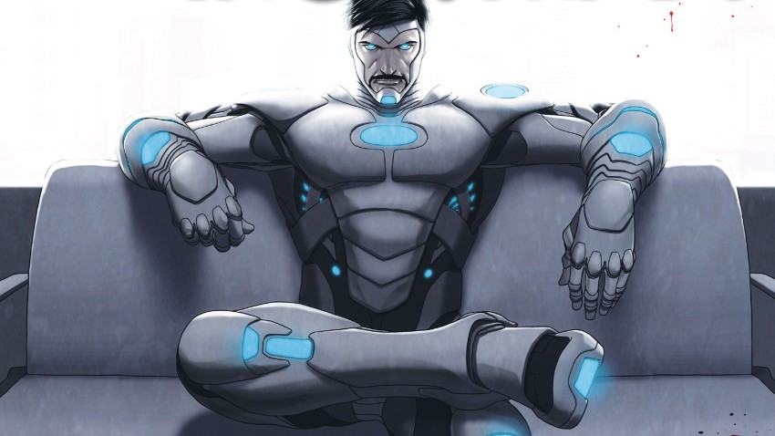 Iron Man VR Game alternative cover by Adi Granov  in 2023  Iron man art Iron  man comic Iron man drawing