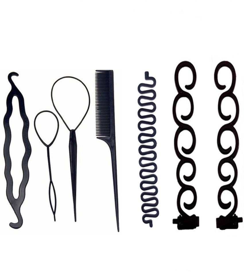 Osking Hair Accessories set Hair Tools Kit Hair Juda Bun Maker  accessories Hair Accessories For Girls Stylish Combo Set Of 5 Tools Hair  Accessory Set Price in India  Buy Osking Hair