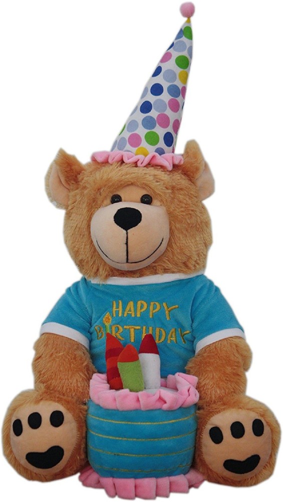 happy birthday stuffed bear