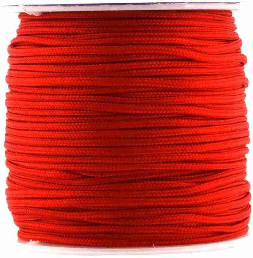 angre byld Mechanics DIY Crafts Red Nylon Satin Cord, Rattail Trim Thread(1mm, 109 Yards) - Red  Nylon Satin Cord, Rattail Trim Thread(1mm, 109 Yards) . shop for DIY Crafts  products in India. | Flipkart.com