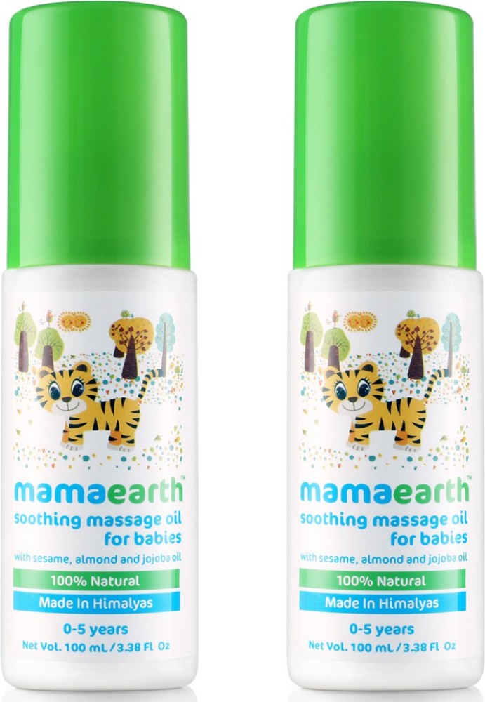 Mamaearth Soothing Massage Oil for Babies 0 - 5 Years: Buy Mamaearth  Soothing Massage Oil for Babies 0 - 5 Years Online at Best Price in India |  Nykaa