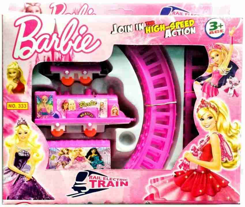 barbie toy train