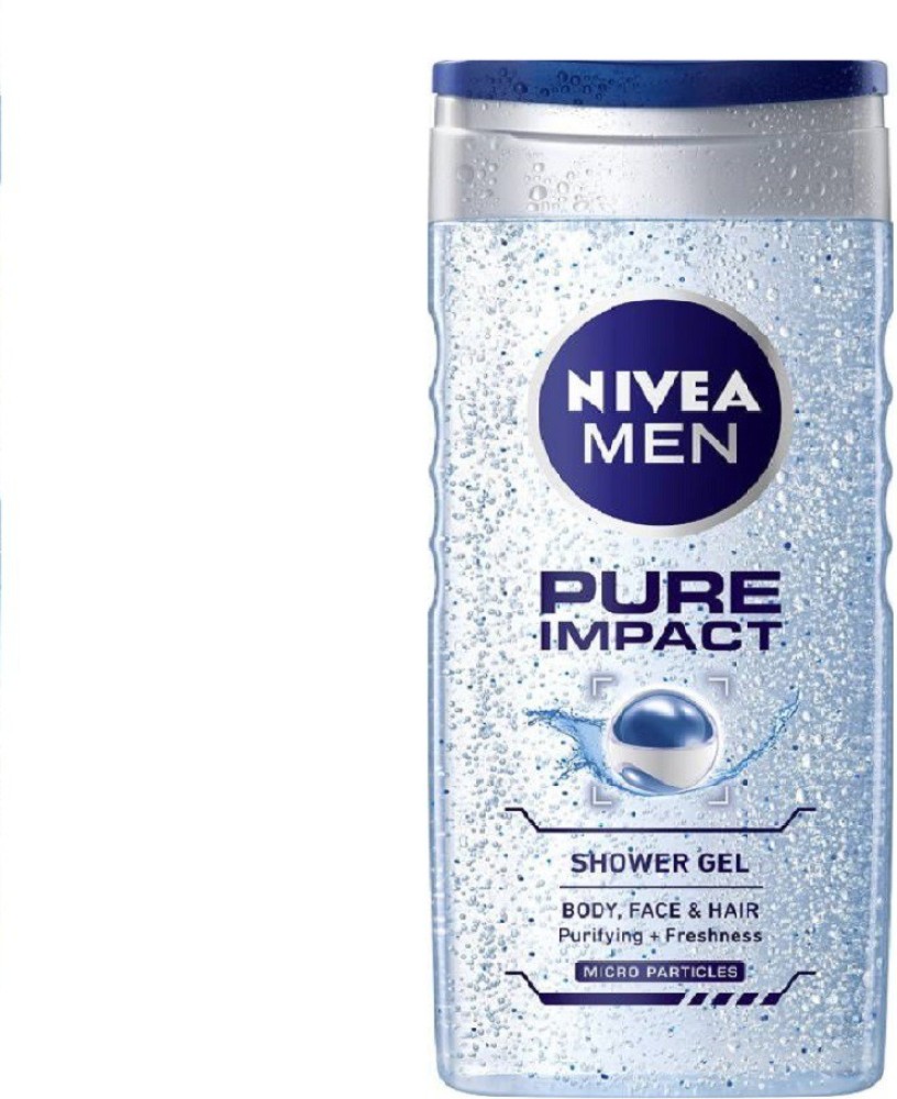 NIVEA Men Pure Impact Shower Gel 250ml Buy NIVEA Men Pure Impact Shower Gel  250ml at Low Price in India  Flipkartcom