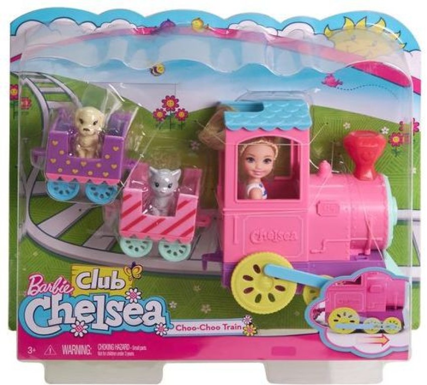 chelsea barbie train