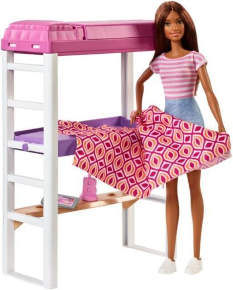 barbie sisters bunk beds play set