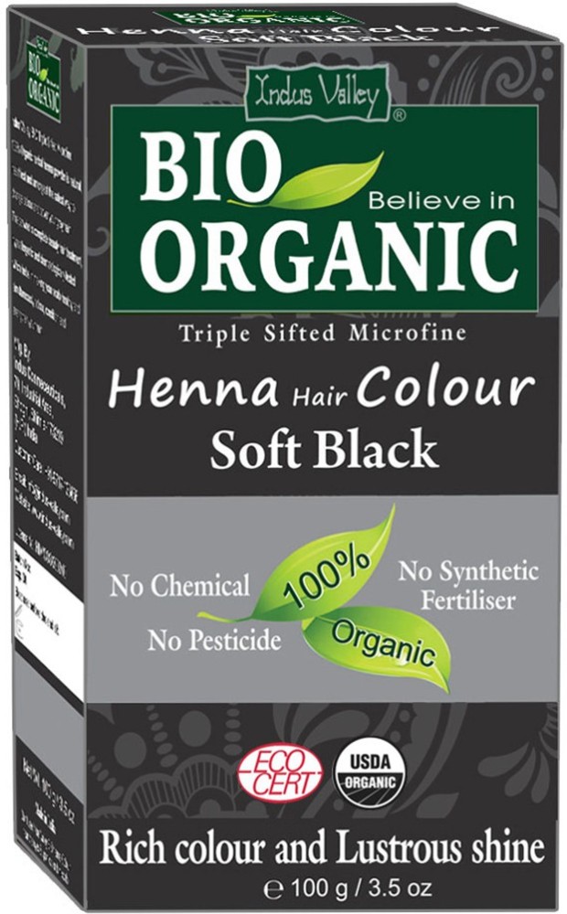 INDUS VALLEY Bio Organic Natural Hair Coloring Indigo Powder Set of 3   Amazonin Beauty