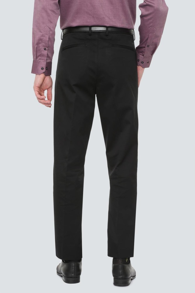 Louis Philippe Trousers  Chinos Louis Philippe Grey Trousers for Men at  Louisphilippecom