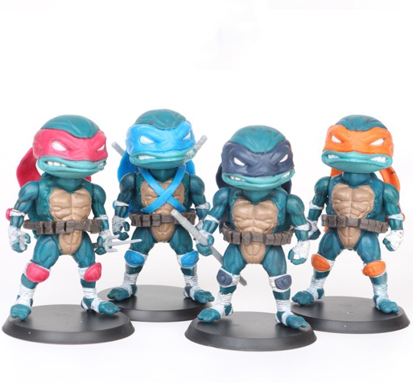 Ninja Turtles Toys | 6 PCS Teenage Mutant Ninja Turtles | TMNT New Action  Figures Toys Collection | 4.7inch Turtles Toys Set For Birthday Gifts