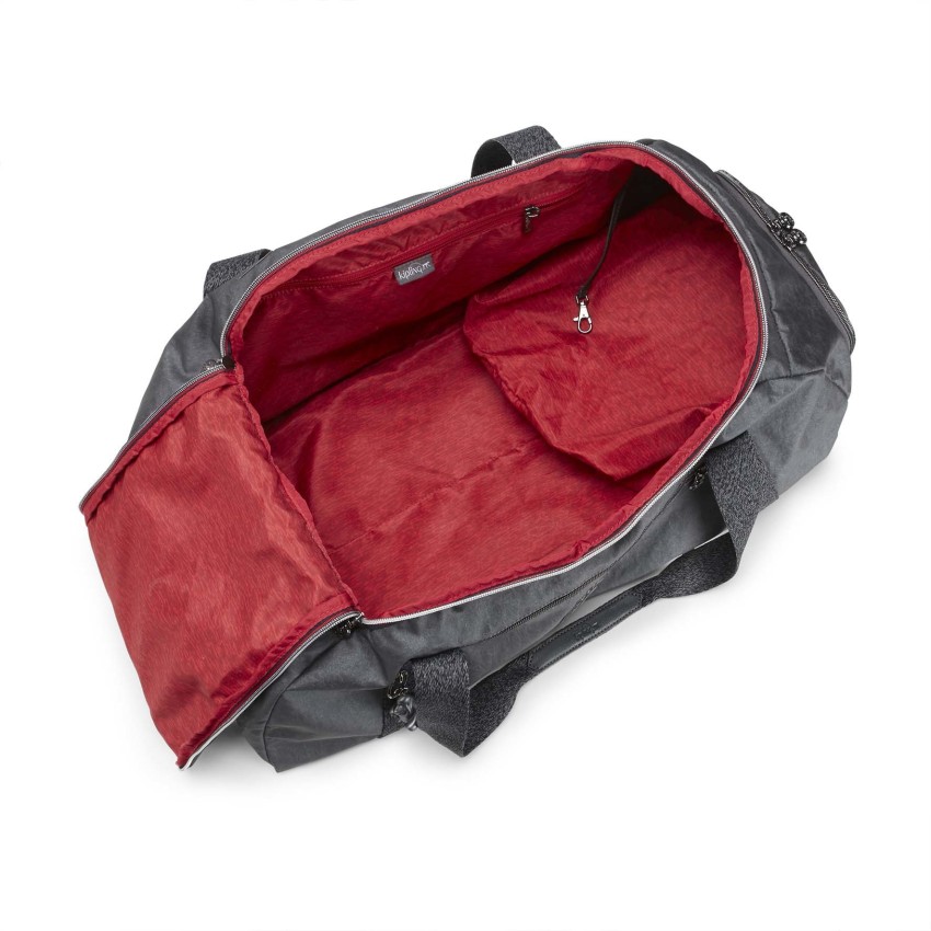 Kipling Duffle Bag Travel Gym Shoulder Top Handles Lightweight Tender Sage   Inox Wind
