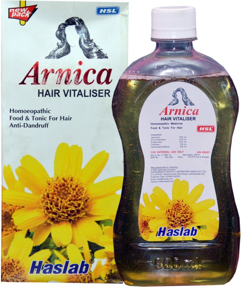 Herbal Natural Shl Arnica Medicated Hair Oil