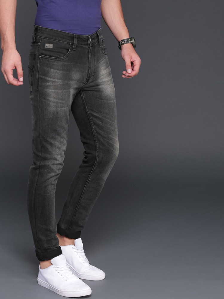 WROGN Regular Men Black Jeans - Buy 