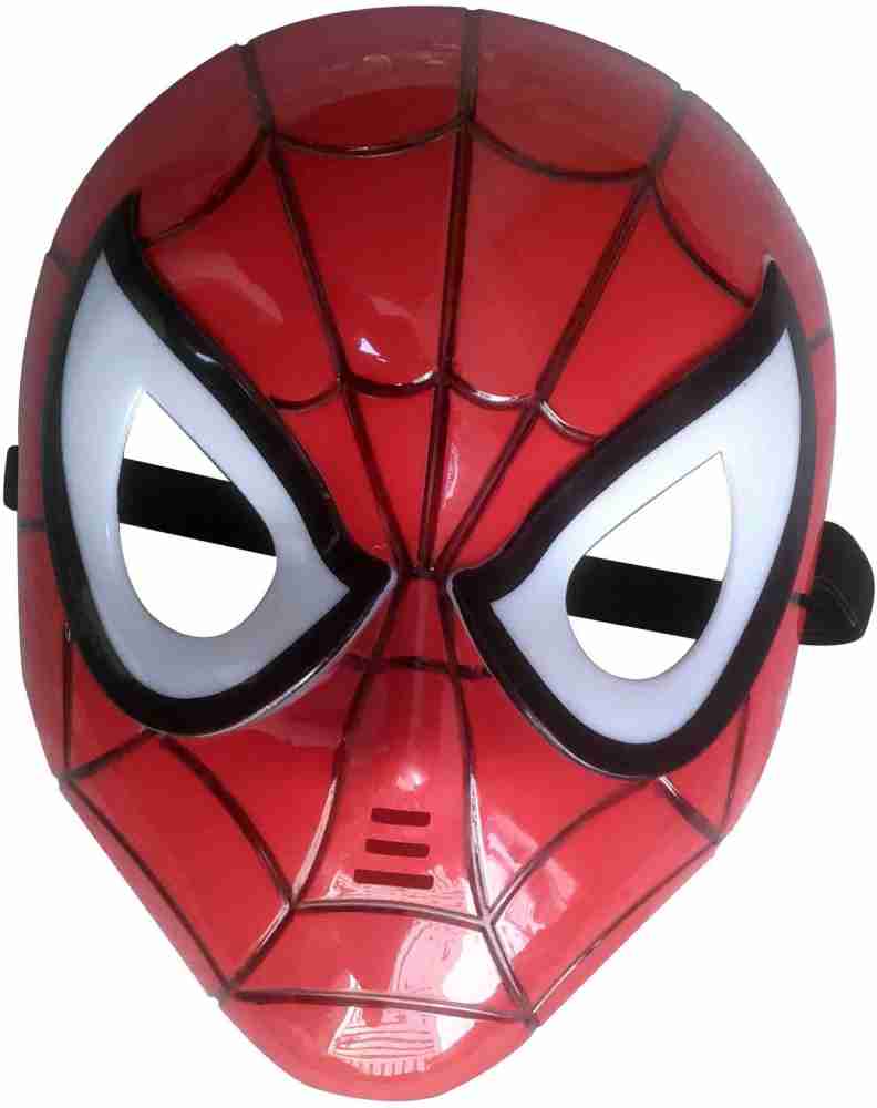 PTCMart Spiderman Face Mask With Ligh For Children (Pack of 1Pcs ...