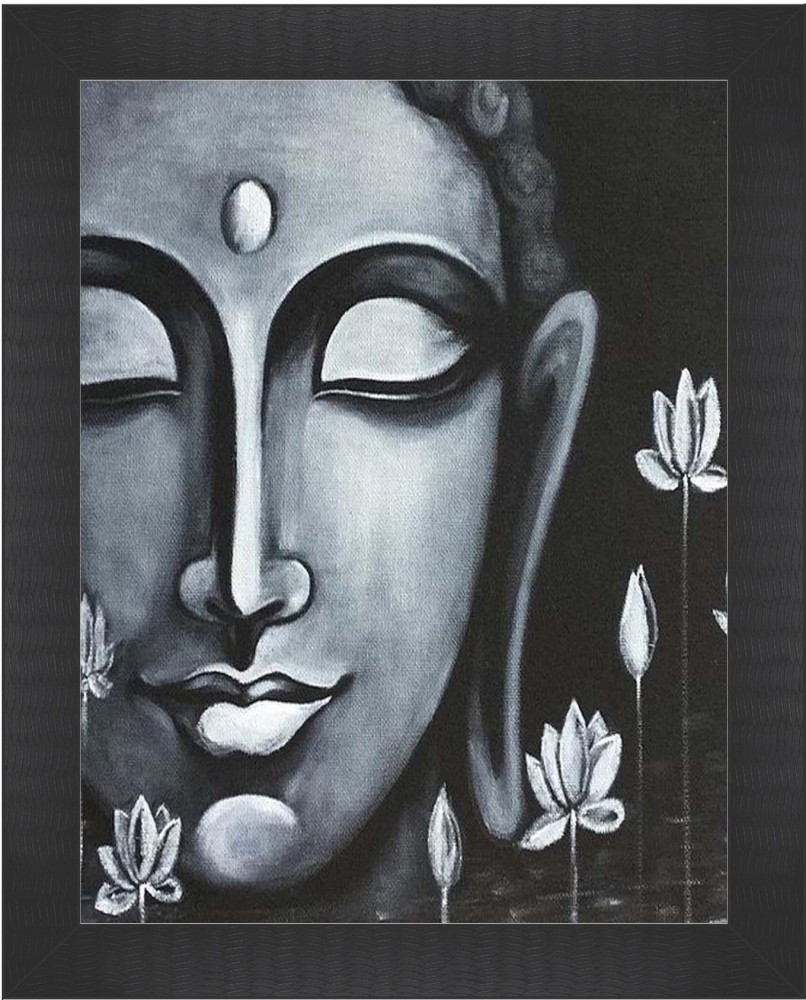 Gautama Buddha by artist Sanjay Lokhande  ArtZolocom