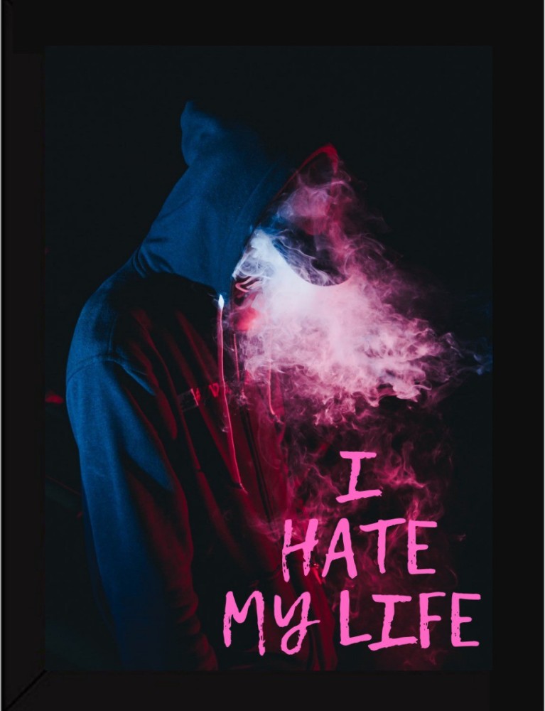 Hate My Life Water Drop Text Stock Vector Royalty Free 424361029   Shutterstock
